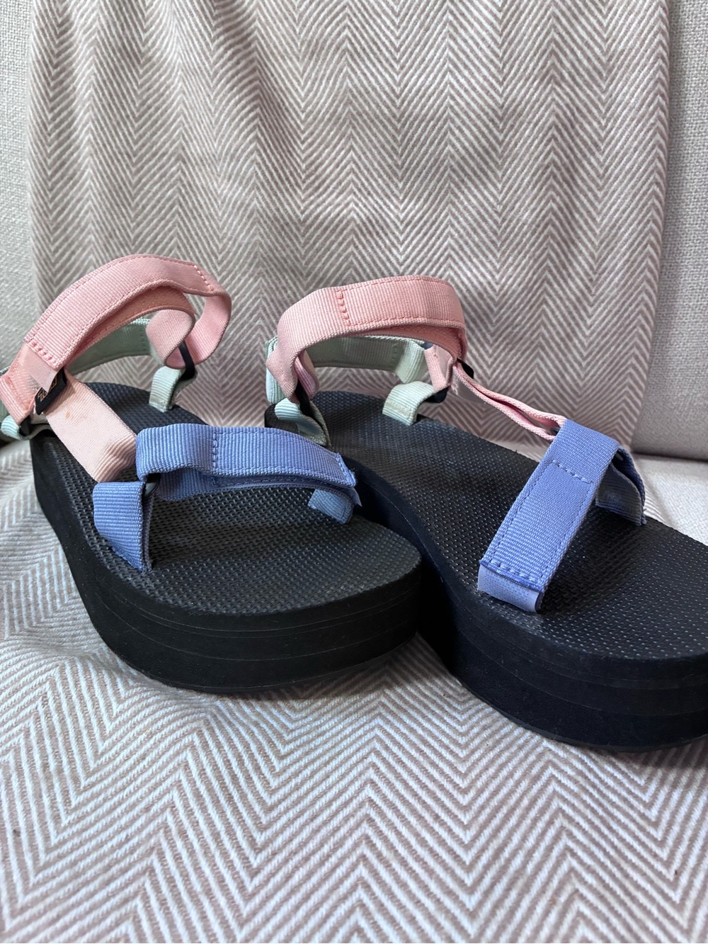 Teva-Free People Women’s Platform Sandals. In Summersalt - Picture 2 of 6